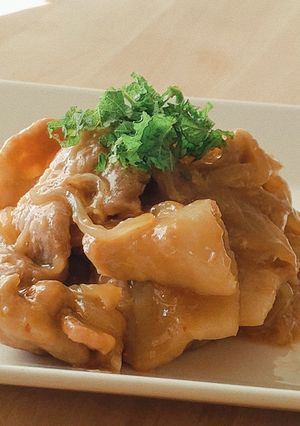 レンジ6分★旨辛豚バラ生姜焼き★お弁当用-レシピのメイン写真
