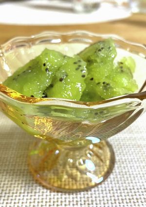 夏におすすめ★超簡単キウイシャーベット-レシピのメイン写真