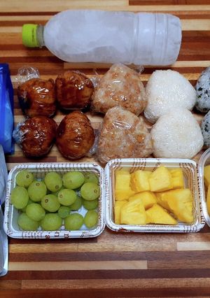 中学生男子陸上総体弁当23年7月17日-レシピのメイン写真
