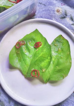 ご飯泥棒バジル漬け-レシピのメイン写真