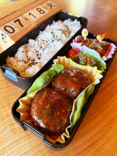 2023.7/18 高校生男子お弁当-レシピのメイン写真