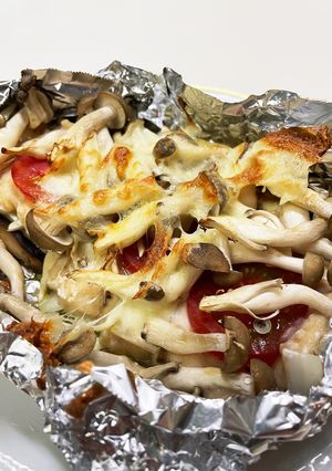 鶏胸肉のホイル焼き-レシピのメイン写真