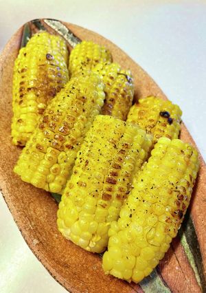 トウモロコシの焦がしバター醤油風味-レシピのメイン写真