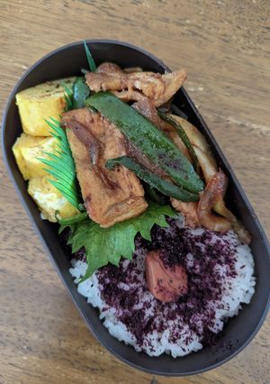 JK☆豚肉と野菜の照り焼き弁当♪-レシピのメイン写真