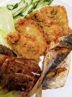 アジで3種類♡骨も捨てないで♪美味しいよ-レシピのメイン写真