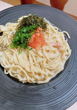 サイゼ風たらこクリームパスタ-レシピのメイン写真