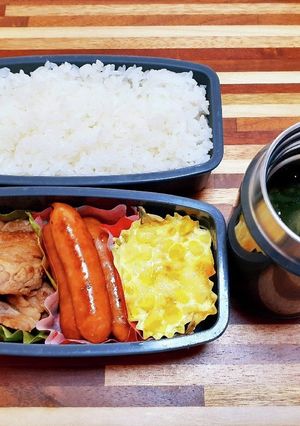 中学生男子お弁当23年7月18日-レシピのメイン写真
