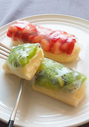 フルーツ生春巻き-レシピのメイン写真