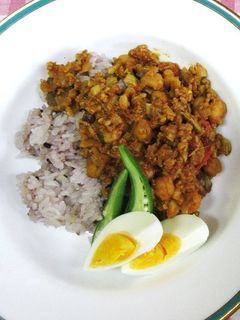トマトとひよこ豆のキーマカレー-レシピのメイン写真