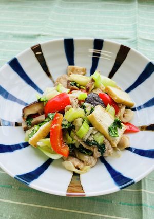 豚肉と青梗菜のしょう油麹炒め-レシピのメイン写真