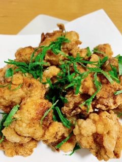 夏に食べたい!ジューシー唐揚げ(梅風味)-レシピのメイン写真