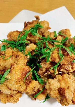 夏に食べたい！ジューシー唐揚げ(梅風味）-レシピのメイン写真