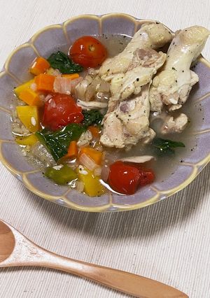 旨みたっぷり！玉ねぎ麹の温活×腸活スープ-レシピのメイン写真