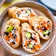 豆腐と五目の巾着煮