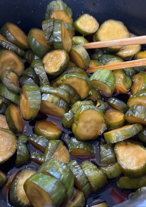 我が家の胡瓜の漬物(砂糖不使用)-レシピのメイン写真