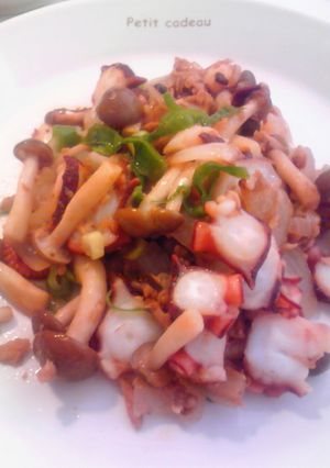おつまみに♪タコのバター醤油炒め-レシピのメイン写真