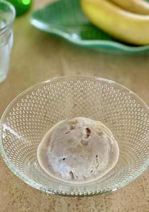 *バナナと豆腐のアイスクリーム*-レシピのメイン写真