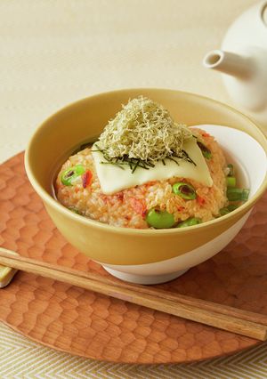 純とろの焼きチーズおにぎり茶漬け-レシピのメイン写真