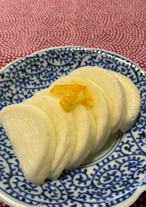 パリポリ美味しい⭐︎皮付き大根の漬物-レシピのメイン写真