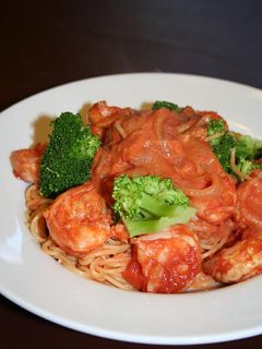 海老のトマトクリームパスタ-レシピのメイン写真