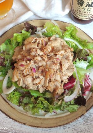 醤油こうじで作るしゃぶしゃぶサラダ-レシピのメイン写真