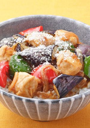 チキンカレー丼-レシピのメイン写真