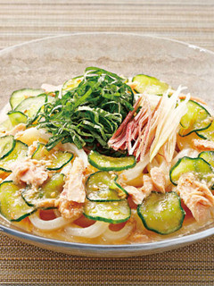 ツナの簡単冷や汁うどん-レシピのメイン写真