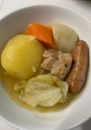 ル・クルーゼで豚バラのポトフ-レシピのメイン写真
