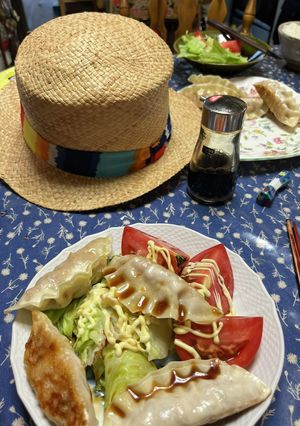 餃子サラダ-レシピのメイン写真