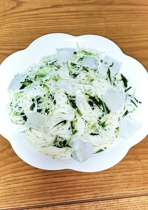 簡単！彩りそうめん　涼-レシピのメイン写真