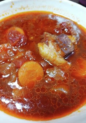 豚ばら肉のワイントマト缶煮-レシピのメイン写真