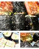 磯部焼き風　木綿豆腐の挟み焼き