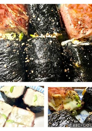 磯部焼き風 木綿豆腐の挟み焼き-レシピのメイン写真