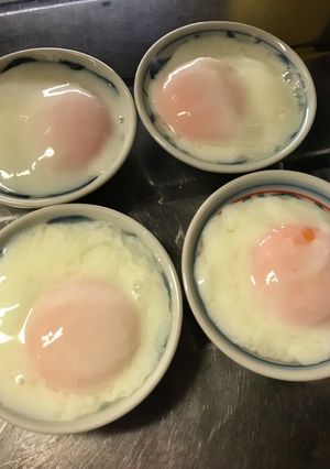 温泉卵の作り方-レシピのメイン写真