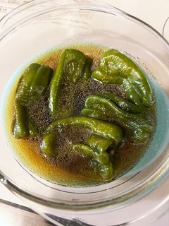 まるごとピーマンの煮びたし-レシピのメイン写真