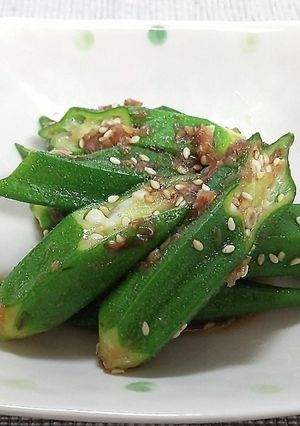 めんつゆで簡単にできるオクラの和え物-レシピのメイン写真