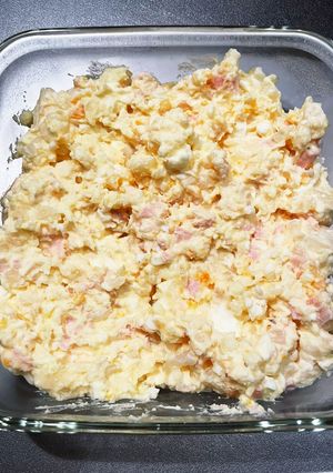 卵入りポテトサラダ-レシピのメイン写真