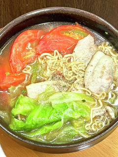 レタス&トマトでサッポロ一番醤油ラーメン-レシピのメイン写真