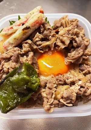 新生姜たっぷり！！柔らか汁だく☆牛丼弁当-レシピのメイン写真