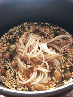 しんぷる☆納豆つけそうめん-レシピのメイン写真