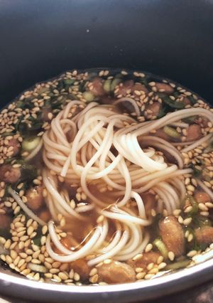 しんぷる☆納豆つけそうめん-レシピのメイン写真