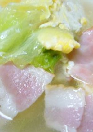 レタスのコンソメスープ-レシピのメイン写真
