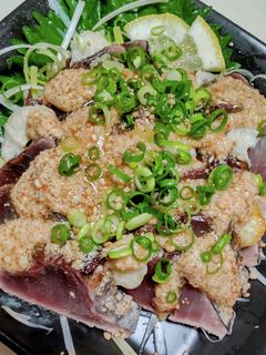 韓国風♡鰹のタタキをアレンジ♪-レシピのメイン写真