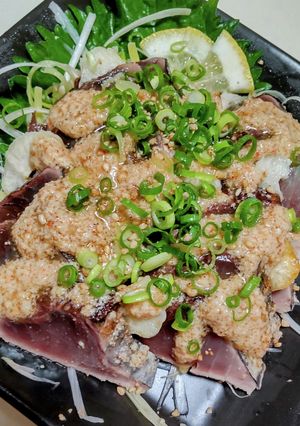 韓国風♡鰹のタタキをアレンジ♪-レシピのメイン写真