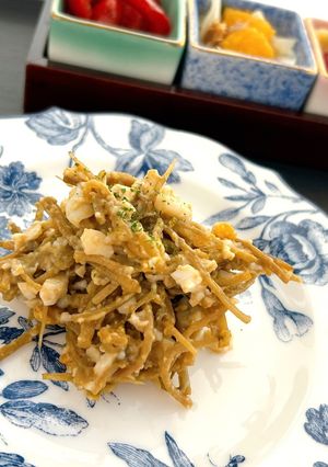きんぴらごぼうリメイクにも♪ゴボウサラダ-レシピのメイン写真