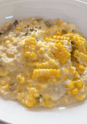 簡単★とうもろこしのチーズミルクリゾット-レシピのメイン写真