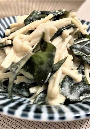 えのきとわかめのマヨサラダ-レシピのメイン写真