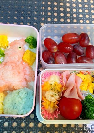 ピクミンのお弁当 キャラ弁-レシピのメイン写真