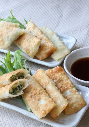 さっぱり大葉と水菜の棒餃子-レシピのメイン写真