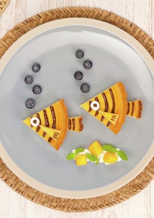 熱帯魚チーズタルト-レシピのメイン写真